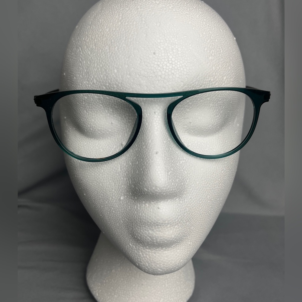 Modo 7012 Titanium Plastic Ultimate Flexable Eyeglasses Teal 49-18-140